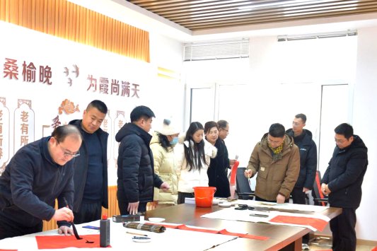 文化指导员走进尧水村